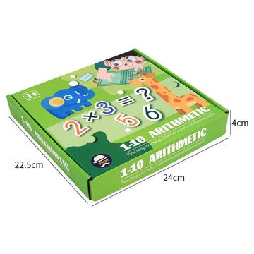Puzzle Magnetic Two in one Multiplication Table Operation Teaching Aid