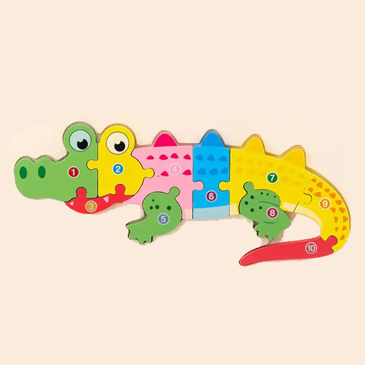 3D Wooden Puzzle Jigsaw For Children Montessori