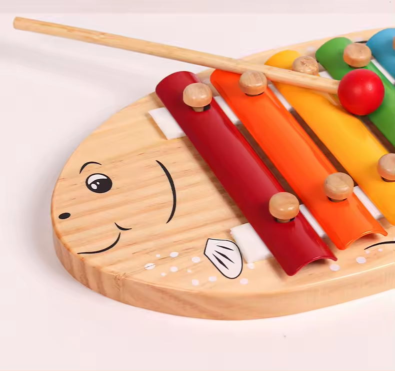 Baby fish Xylophone for 1 year old Wooden