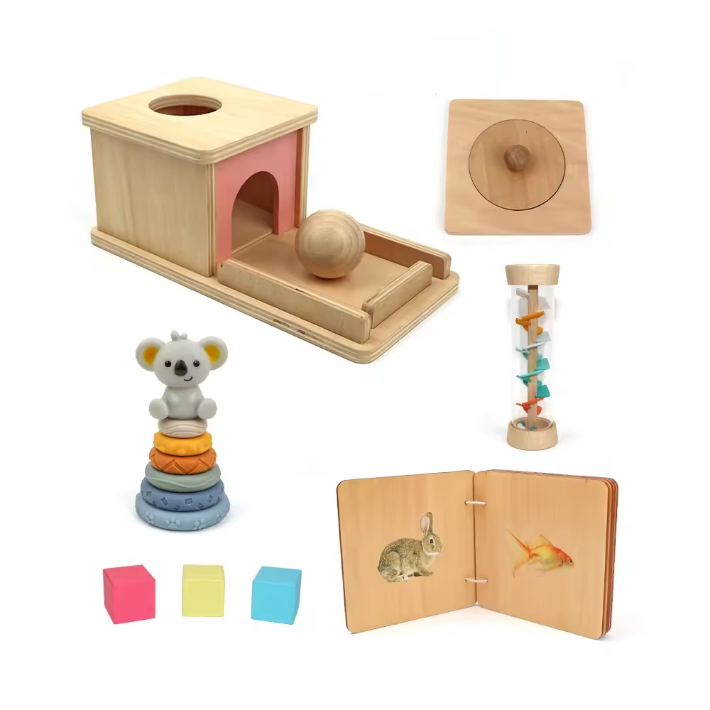 Educational montessori boxes 7-12m