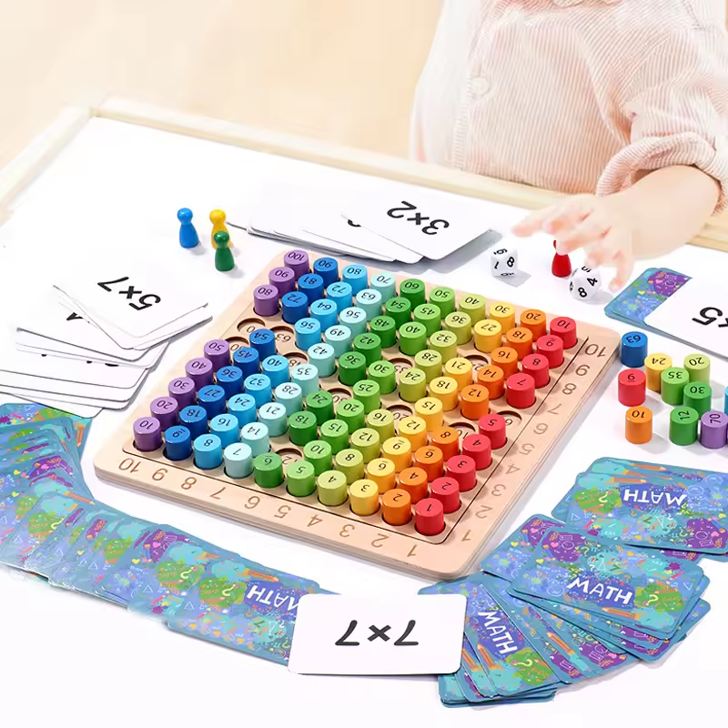 3in1 Mathematics Multiplication Board Arithmetic Table