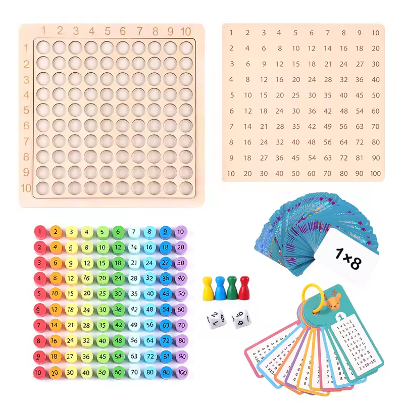 3in1 Mathematics Multiplication Board Arithmetic Table