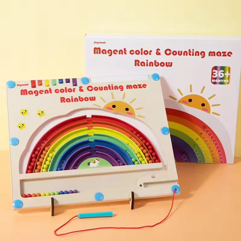 Rainbow Magnet Maze