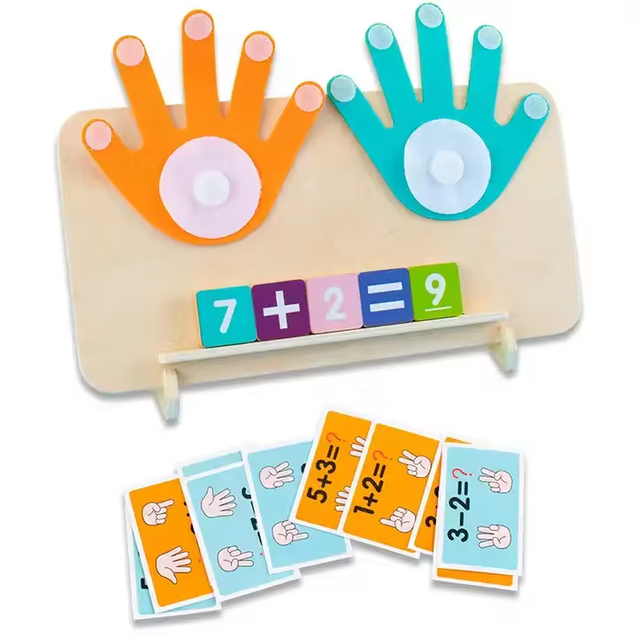 Finger Counting Game for Learning Numbers, Educational Numberblocks Toy