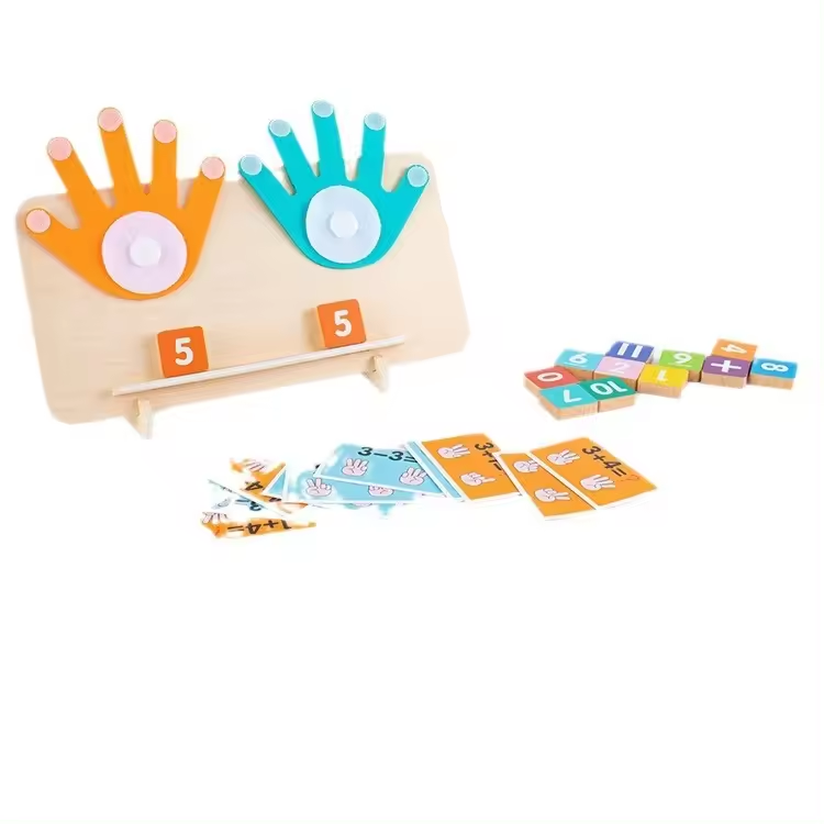 Finger Counting Game for Learning Numbers, Educational Numberblocks Toy